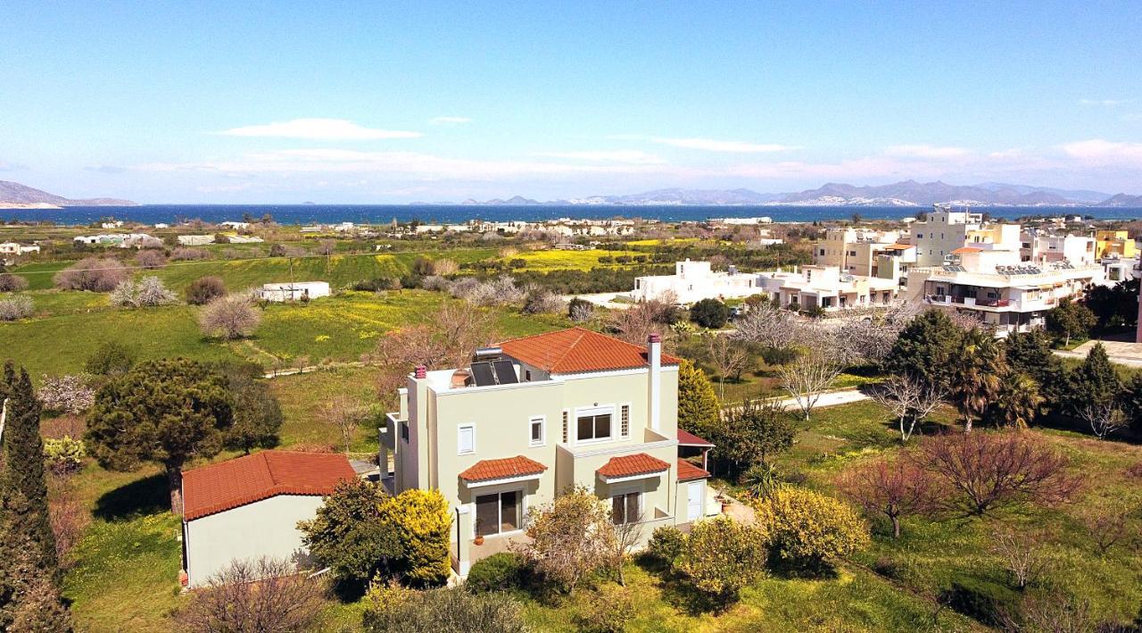 Panoramic Sea View Villa 4 Min To Beach Tigkaki (Kos) Exterior foto
