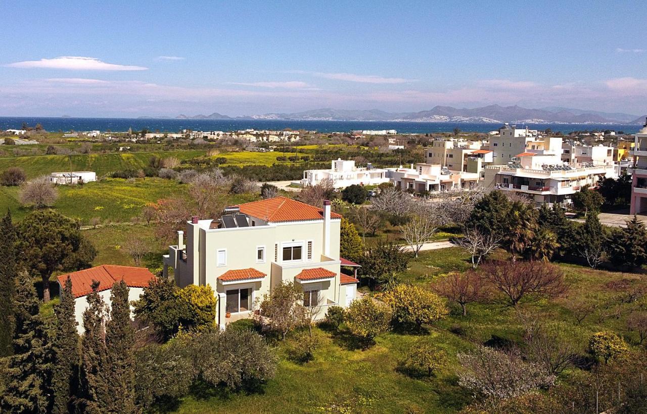 Panoramic Sea View Villa 4 Min To Beach Tigkaki (Kos) Exterior foto